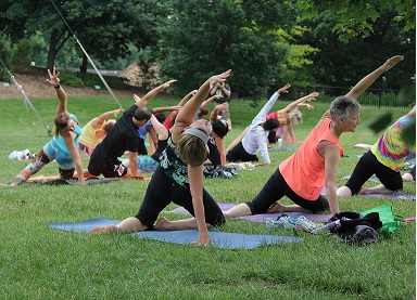 Mindfulness at the Garden: Free Yoga Classes | Missouri Botanical Garden